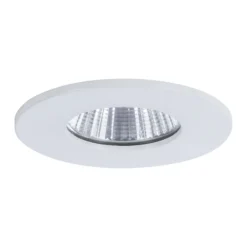Foco empotrable Paulmann Calla, blanco, encendido/apagado, fijo, 4000 K, Ø 8 cm