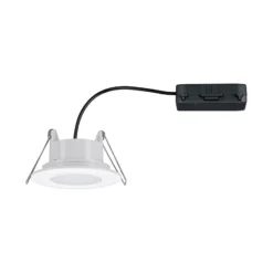 Foco empotrable Paulmann Calla, blanco, atenuable y orientable, 4.000 K, 9 cm
