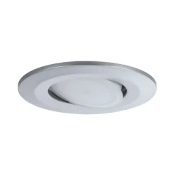 Foco empotrable Paulmann Calla, cromado, orientable, atenuable, 4000 K, 9 cm