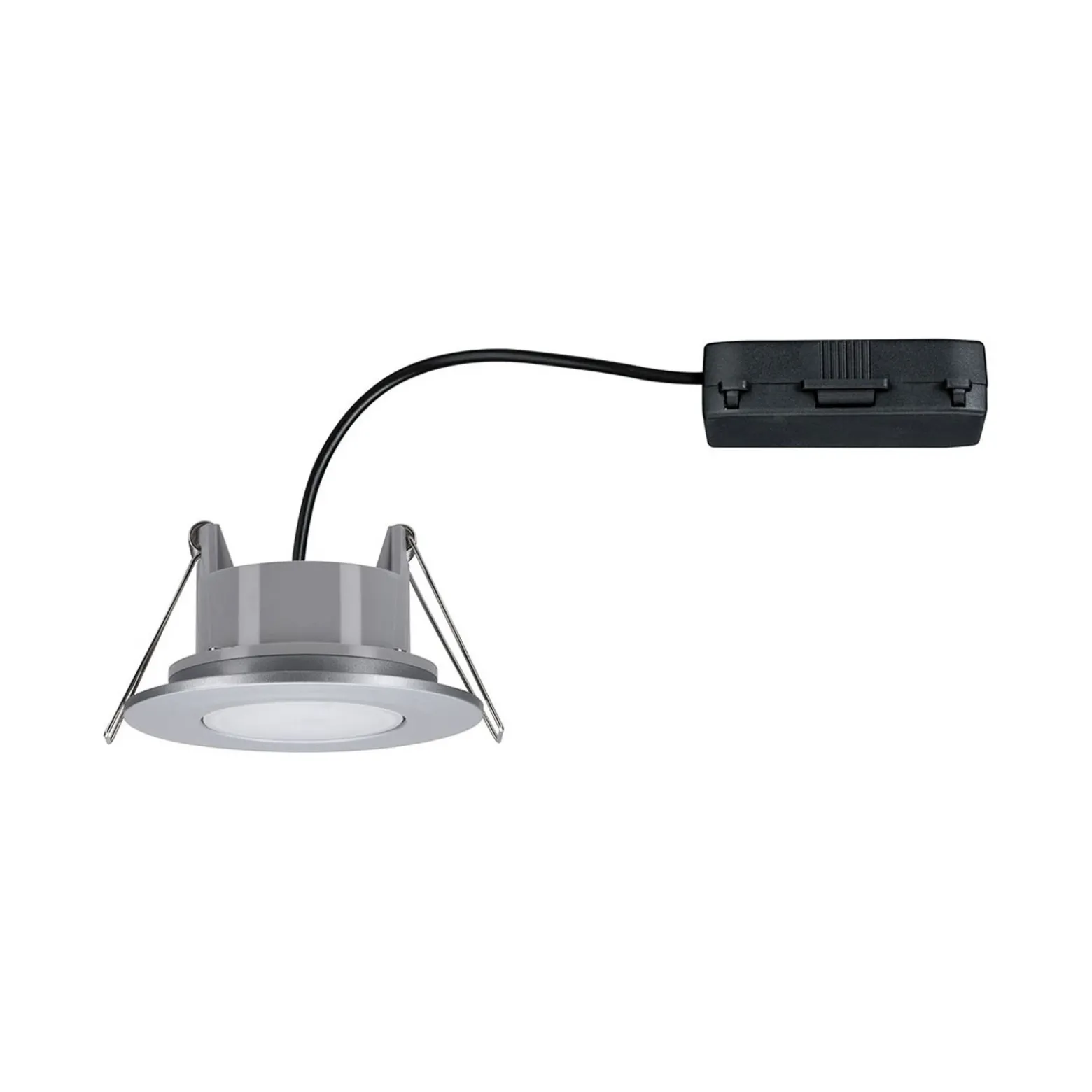 Foco empotrable Paulmann Calla, cromado, con interruptor de encendido/apagado,