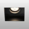 Foco empotrado Hyde 1 luz angular giratorio negro