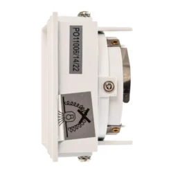 Foco empotrado Hyde 1 luz angular giratorio blanco