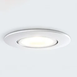 Foco empotrado LED DL8002, orientable, 38°