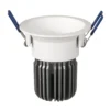 Foco empotrado LED Toodle redondo simétrico blanco