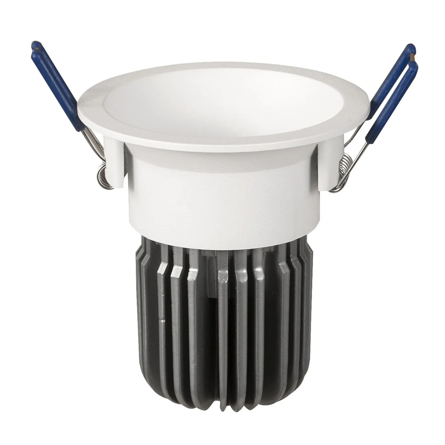 Foco empotrado LED Toodle redondo simétrico blanco