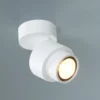 Foco LED BRUSH, blanco, Ø 7 cm, metal, atenuable, 2700 K