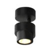 Foco LED BRUSH, negro, Ø 7 cm, metal, atenuable, 2700 K