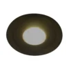 Foco LED de muebles empotrado AR 68 4W negro 3000K