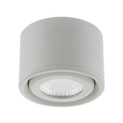 Foco LED de techo Anzio con cabezal orientable bla