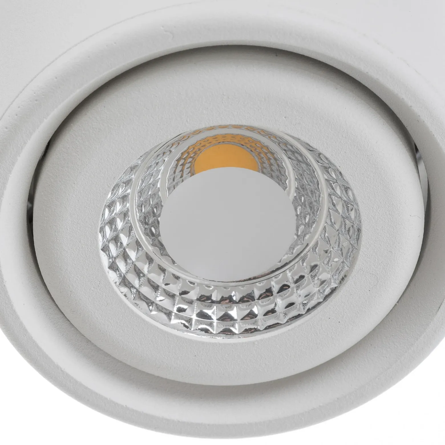 Foco LED de techo Anzio con cabezal orientable bla
