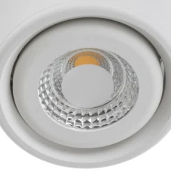 Foco LED de techo Anzio con cabezal orientable bla
