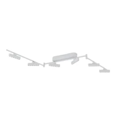Foco LED Eldrin de Lindby, blanco, 6 luces, puntos de luz