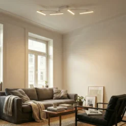 Foco LED Eldrin de Lindby, blanco, 4 luces, puntos de luz