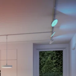 Foco LED inteligente Paulmann URail Hildor, blanco señal, ZigBee
