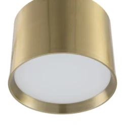Foco LED Lindby Nivoria, Ø 12 cm, dorado, metal