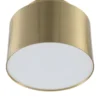 Foco LED Lindby Nivoria, 11 x 9 cm, dorado, metal