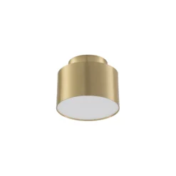 Foco LED Lindby Nivoria, 11 x 9 cm, dorado, metal