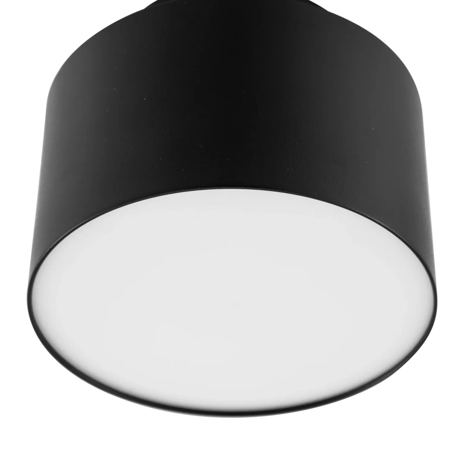 Foco LED Lindby Nivoria, 11 x 9 cm, negro, metal
