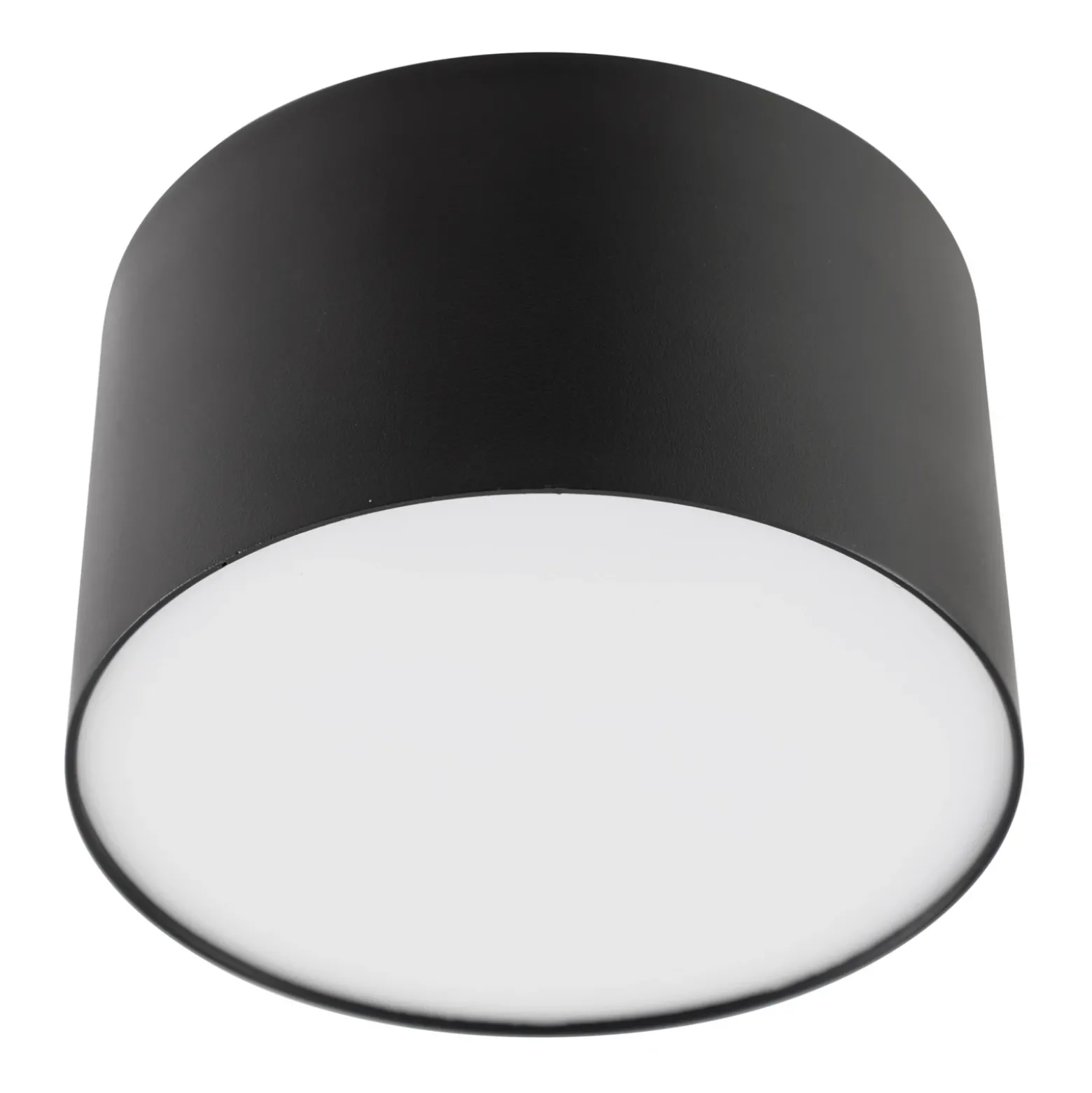 Foco LED Lindby Nivoria, 11 x 7 cm, negro, metal