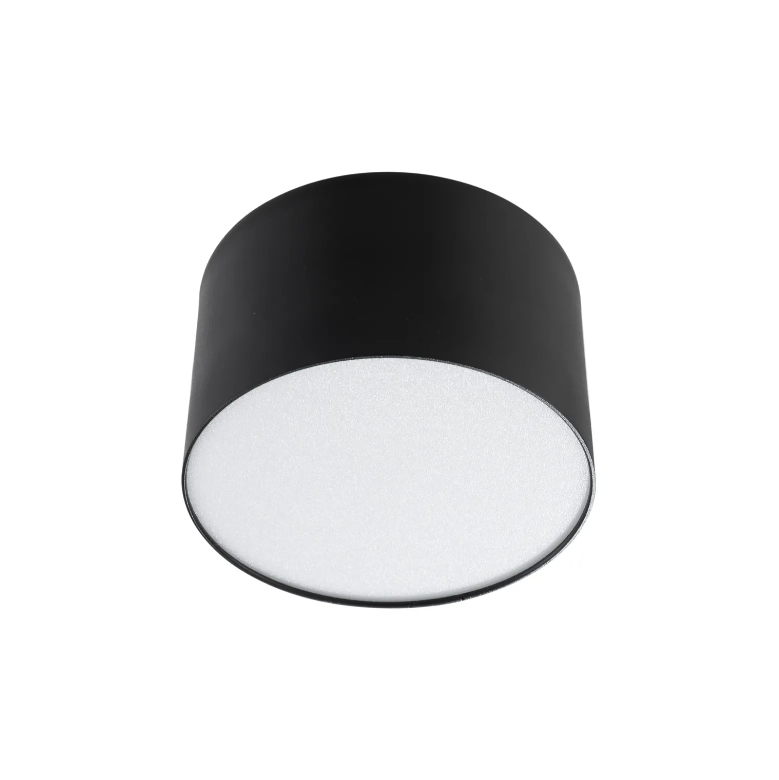 Foco LED Lindby Nivoria, 11 x 7 cm, negro, metal