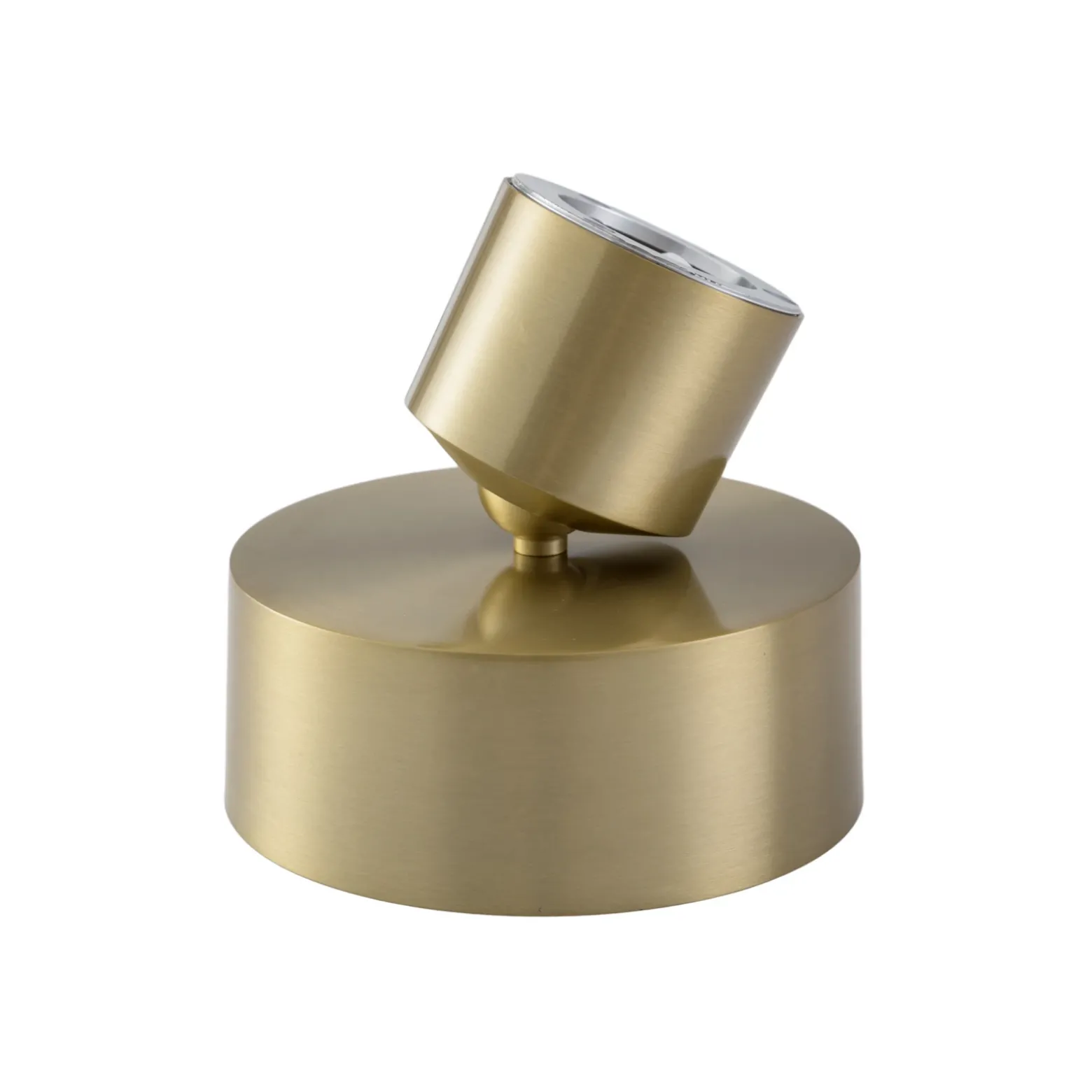 Foco LED Nivoria de Lindby, Ø 14 cm, color dorado, orientable
