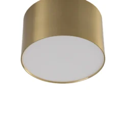 Foco LED Nivoria de Lindby, Ø11 cm, 9 W, dorado, metal