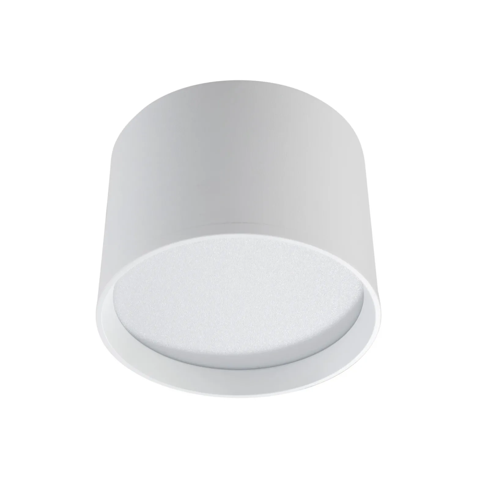 Foco LED Nivoria de Lindby, Ø 12 cm, 15 W, blanco, metal