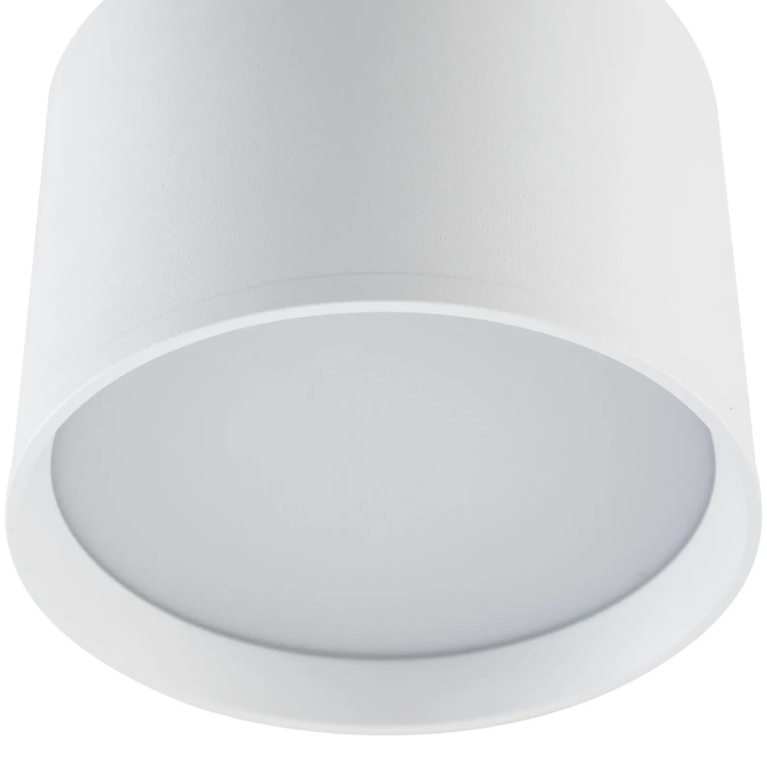 Foco LED Nivoria de Lindby, Ø 12 cm, 15 W, blanco, metal