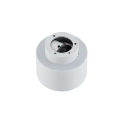 Foco LED Nivoria de Lindby, Ø 11 cm, 15 W, blanco, metal