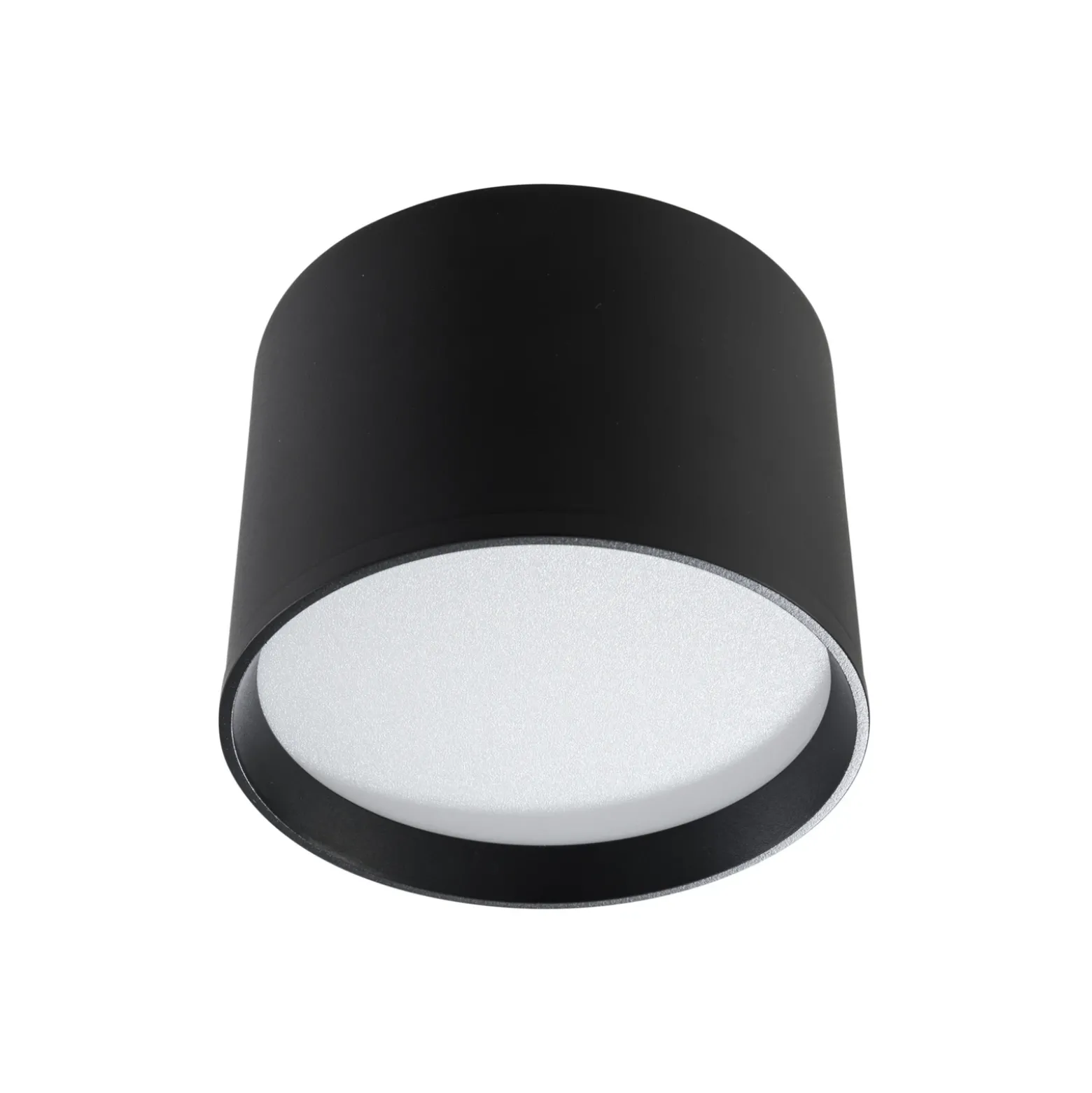 Foco LED Nivoria de Lindby, Ø 12 cm, 15 W, negro, metal