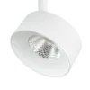 Foco LED para rieles Lindby Linaro, blanco, Ø 9,5 cm, 3000 K