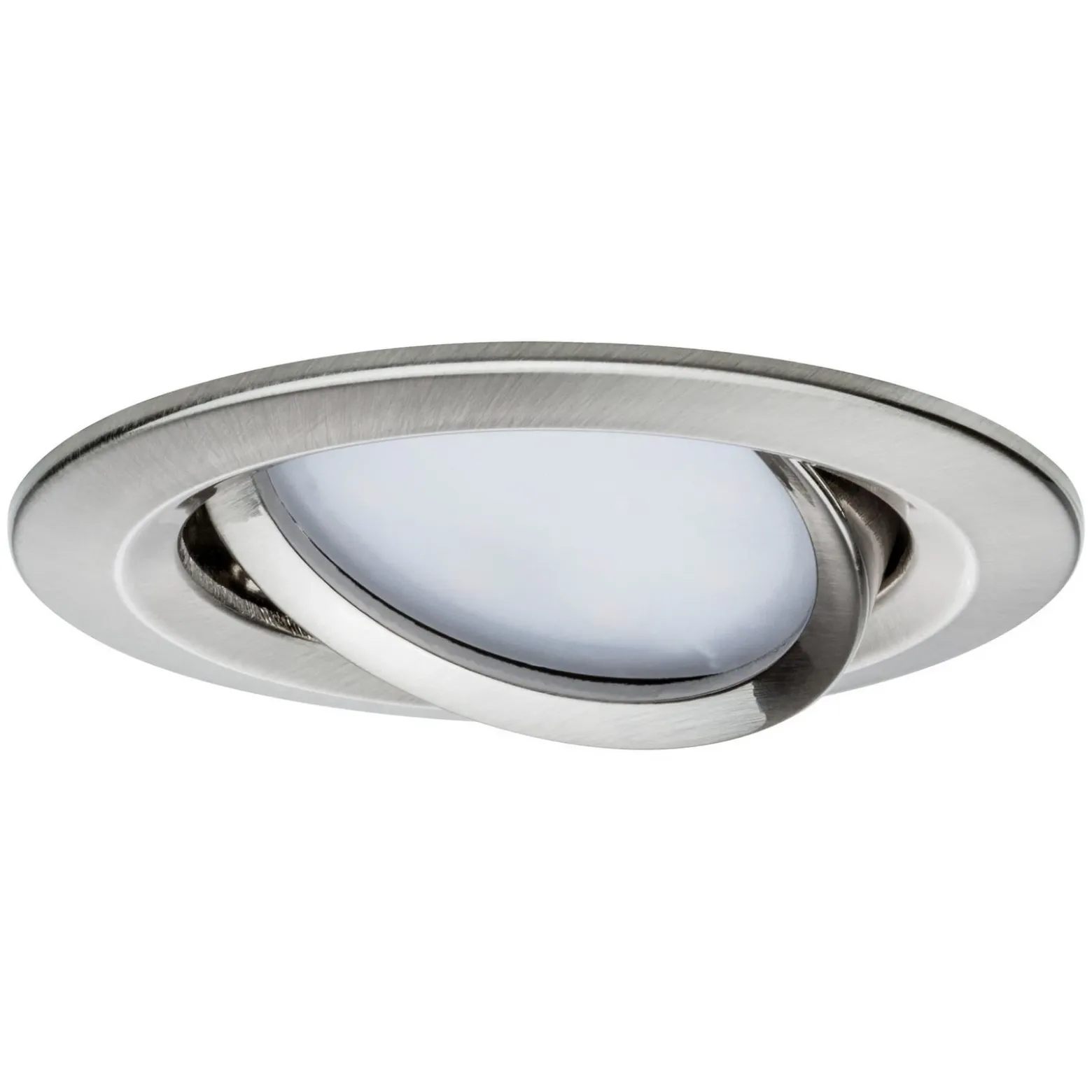 Foco LED Paulmann Nova Coin, juego de 3 unidades, de hierro, orientable, 2700 K