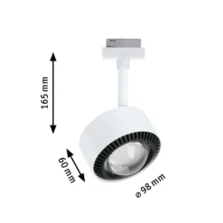 Foco LED Paulmann URail Aldan, 4000 K, blanco señal