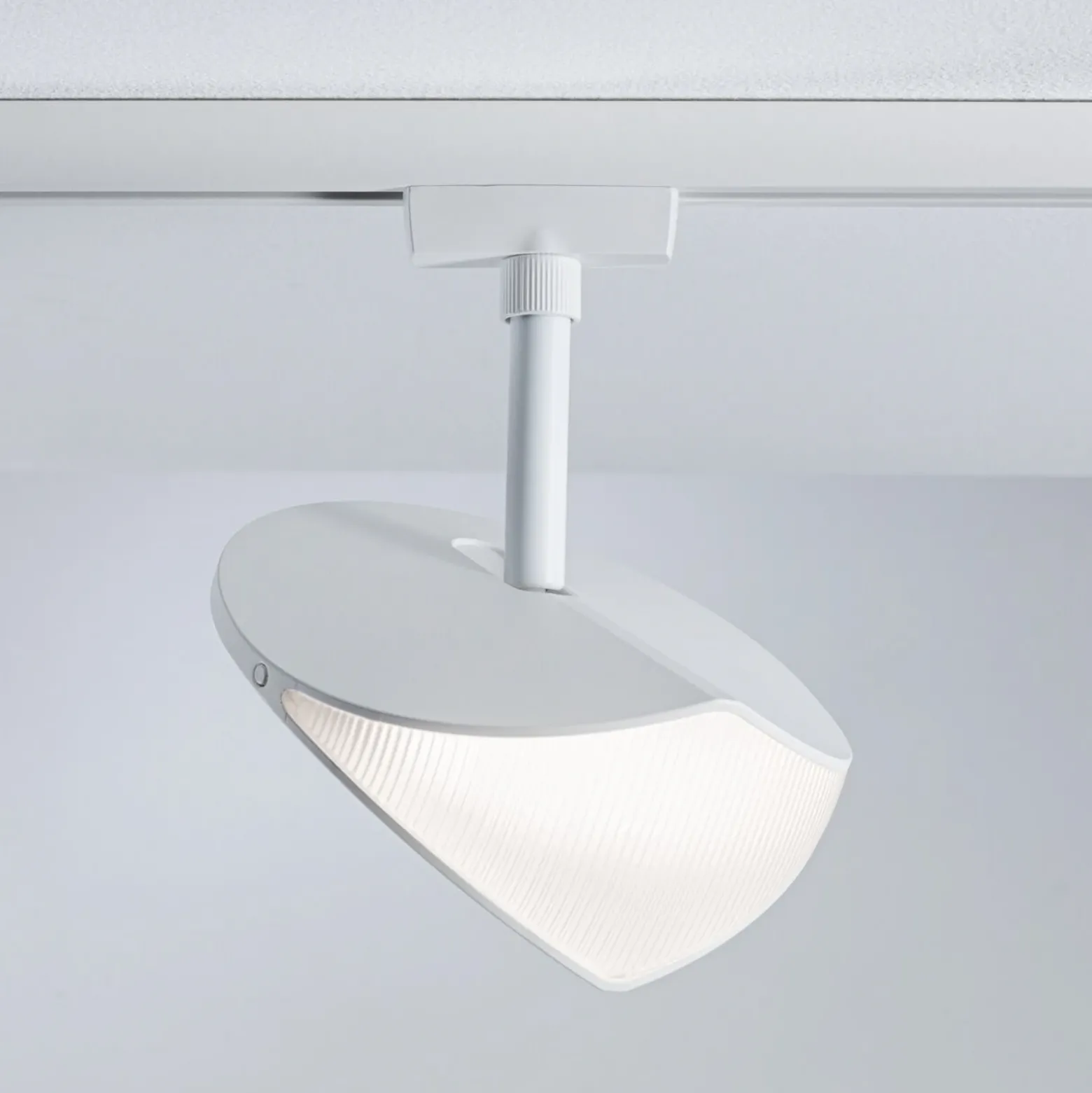 Foco LED Paulmann URail Alejandro, blanco señal, 4000 K, atenuable.