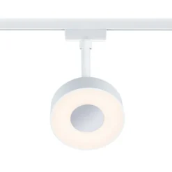Foco LED Paulmann URail Circle, regulable en 3 pasos, 3000 K, blanco señal