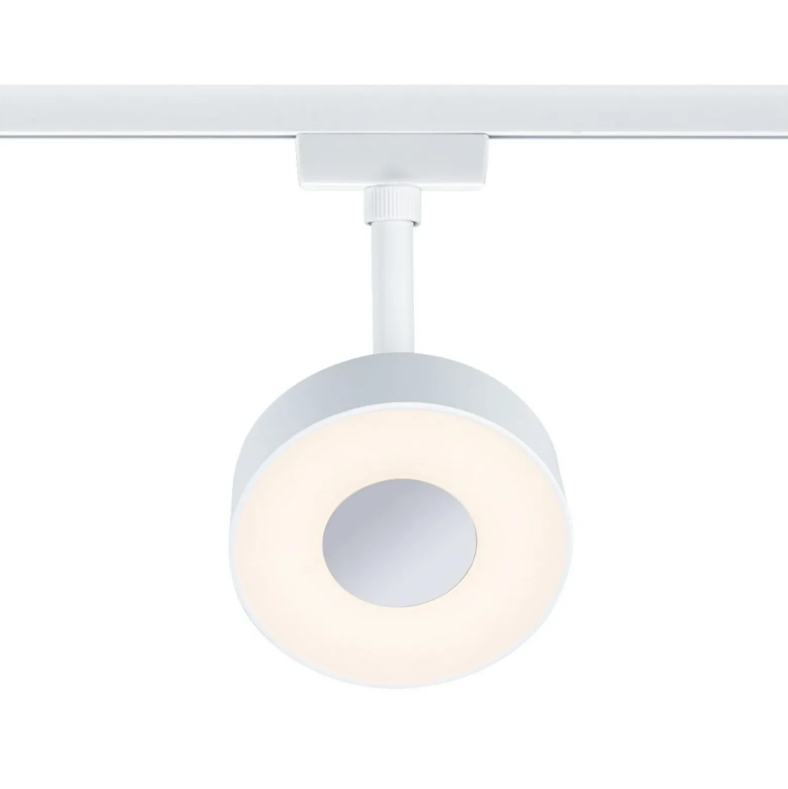 Foco LED Paulmann URail Circle, regulable en 3 pasos, 3000 K, blanco señal