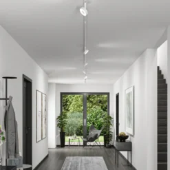 Foco LED Paulmann URail Circle, regulable en 3 pasos, 3000 K, blanco señal