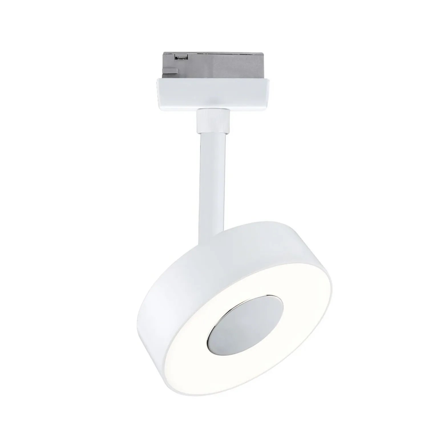 Foco LED Paulmann URail Circle, regulable en 3 pasos, 3000 K, blanco señal