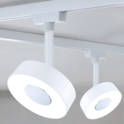 Foco LED Paulmann URail Circle atenuable 3000 K blanco señal