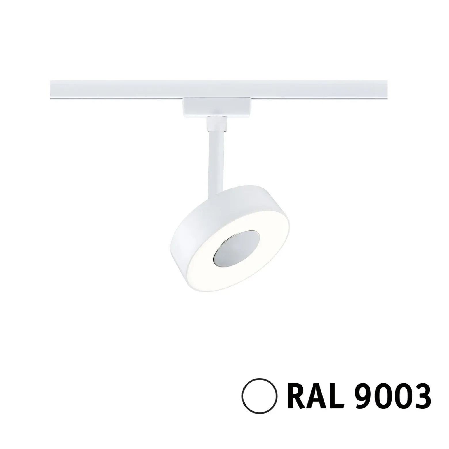Foco LED Paulmann URail Circle atenuable 3000 K blanco señal