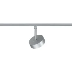 Foco LED Paulmann URail Circle, cromo mate, atenuable en 3 niveles, CCT
