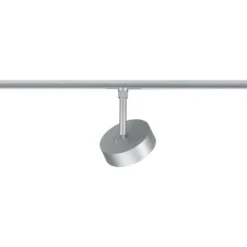Foco LED Paulmann URail Circle, cromo mate, CCT, atenuable