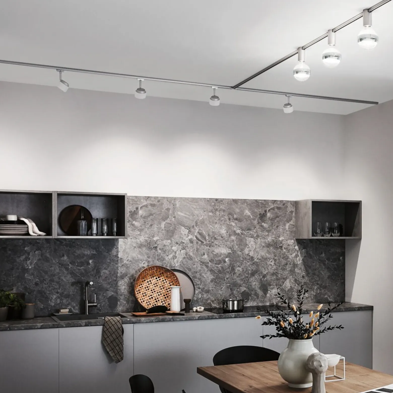 Foco LED Paulmann URail Pane, blanco señal, 4000 K, atenuable