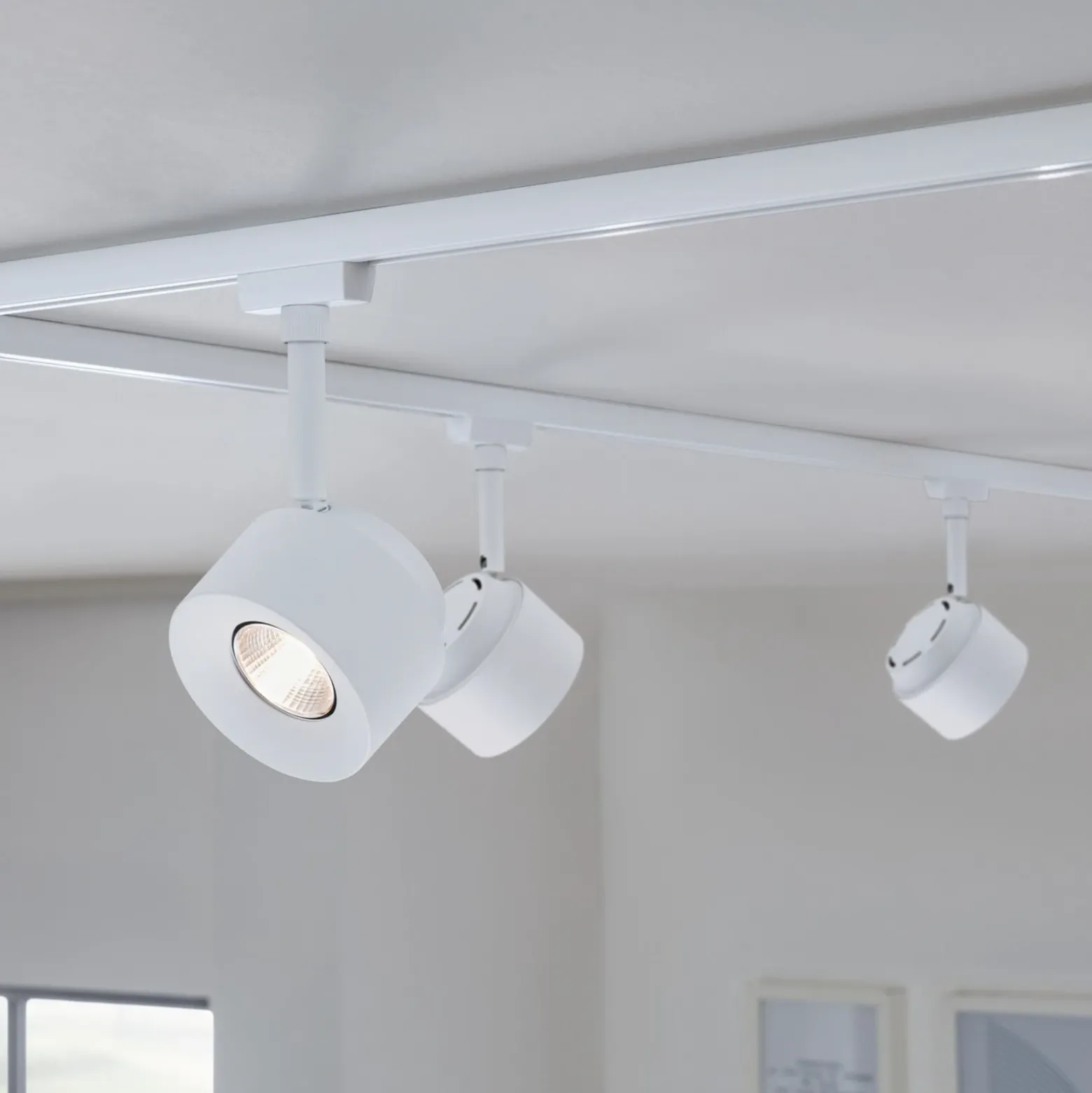 Foco LED Paulmann URail Pane, blanco señal, 3000 K, atenuable