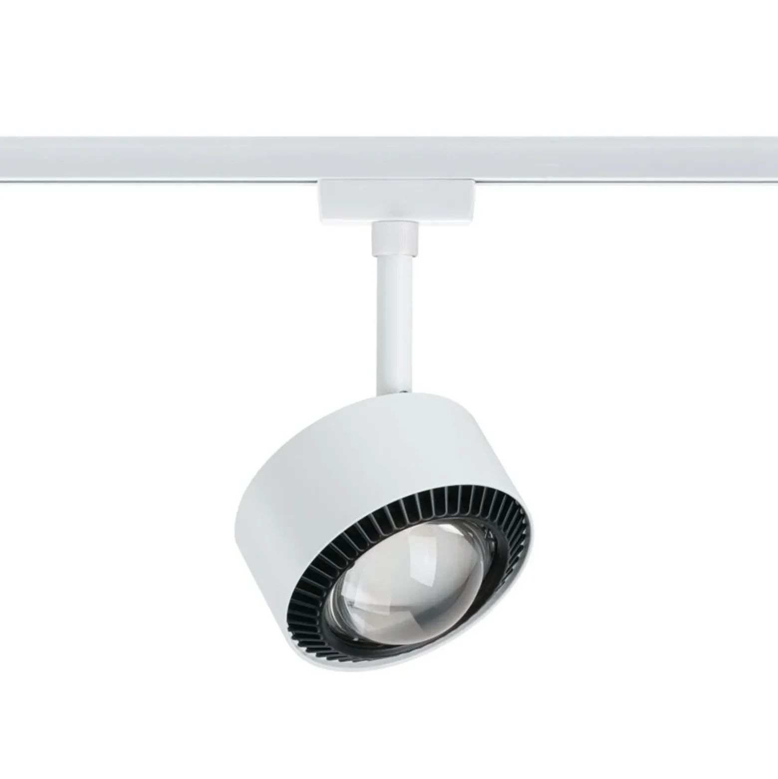 Foco LED Paulman URail Aldan, blanco señal, White Switch