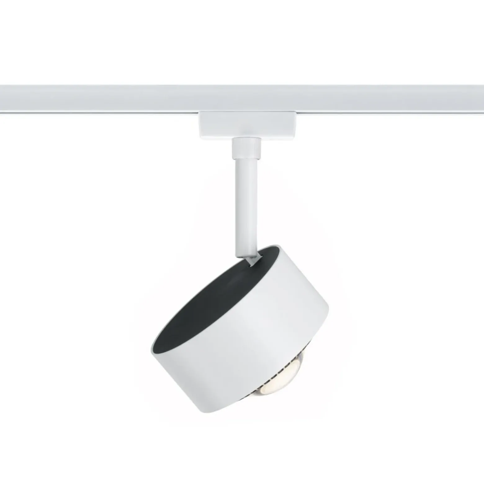 Foco LED Paulman URail Aldan, blanco señal, White Switch