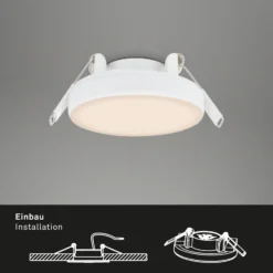 Foco LED Plat, blanco, 3 ud, 3.000K