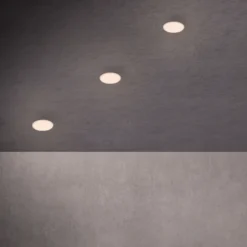 Foco LED Plat, blanco, 3 ud, 3.000K