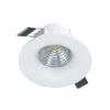 Foco LED Saliceto redondo rígido 2.700K blanco