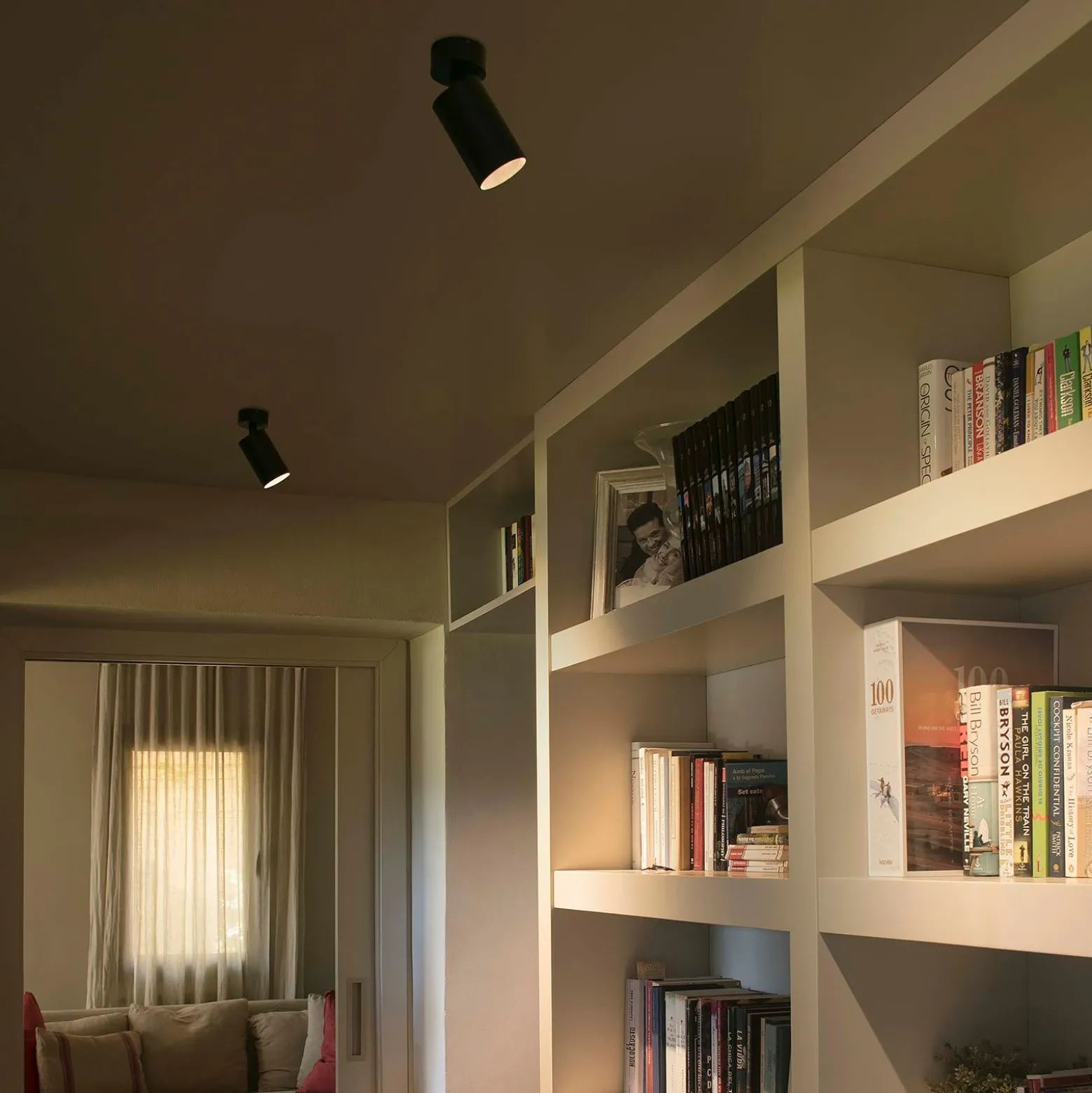 Foco LED Stan, negro